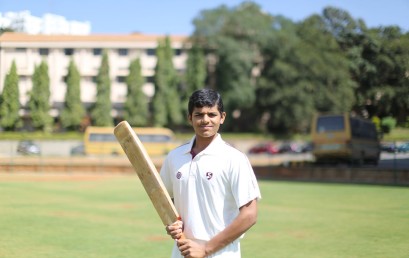 Shivakumar represents Karnataka in the Under 19 Trophy