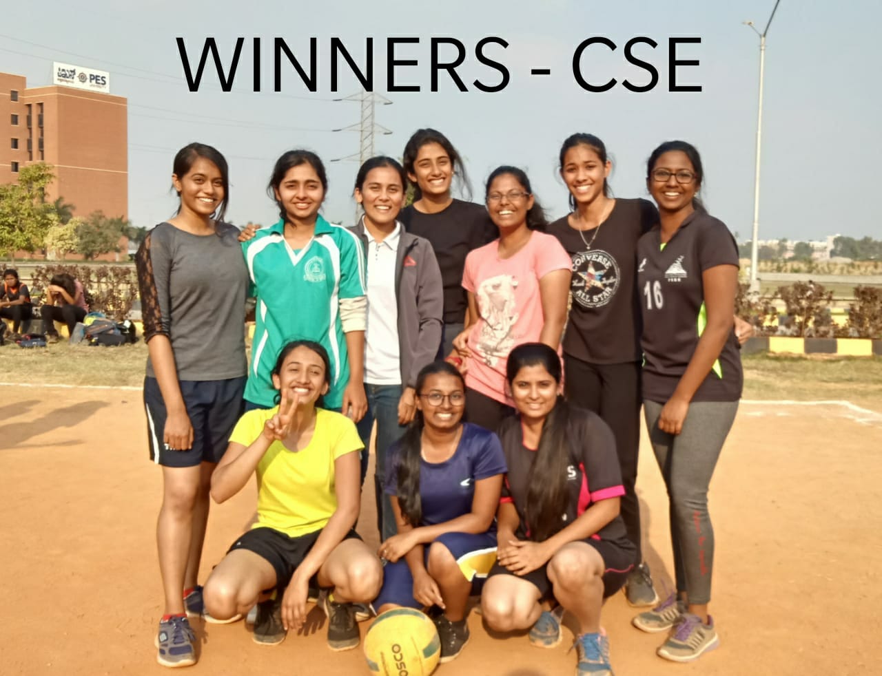 Inter-Department Throwball competition